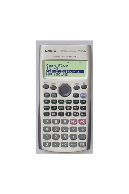 Calculatrice Casio FC100V Gris État correct - N/A reconditionné disponible sur Fnac