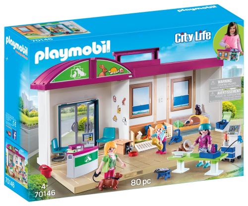 Playmobil City Life 70146 Clinique vétérinaire transportable État correct - Playmobil reconditionné disponible sur Fnac