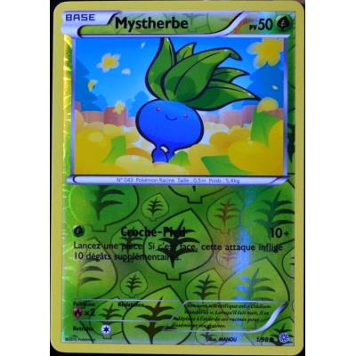 carte Pokémon 1/98 Mystherbe 50 PV - REVERSE XY - Origines Antiques NEUF FR État correct - Pokémon reconditionné disponible sur Fnac