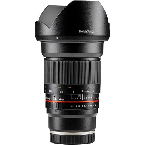 Objectif Reflex Samyang 24mm f/1.4 IF ED UMC Noir pour Sony E État correct - Samyang reconditionné disponible sur Fnac