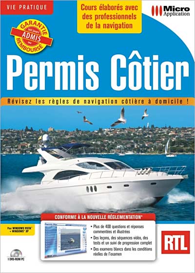 Acheter Permis Cotier État correct - 16,00 € Permis Cotier État correct - Avanquest reconditionné disponible sur Fnac