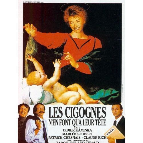 Les Cigognes n'en font qu'à leur tête - 1988 - Marlène Jobert - AFFICHE État correct - N/A reconditionné disponible sur Fnac