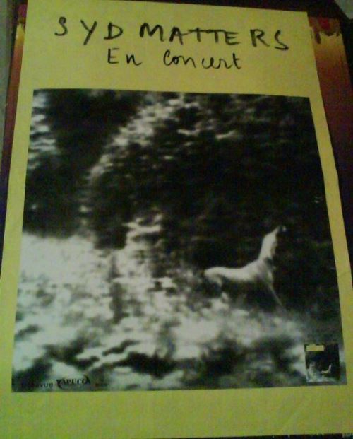 Acheter Syd Matters - 70x100 cm - AFFICHE / POSTER État correct - 19,99 € Syd Matters - 70x100 cm - AFFICHE / POSTER État correct - N/A reconditionné disponible sur Fnac