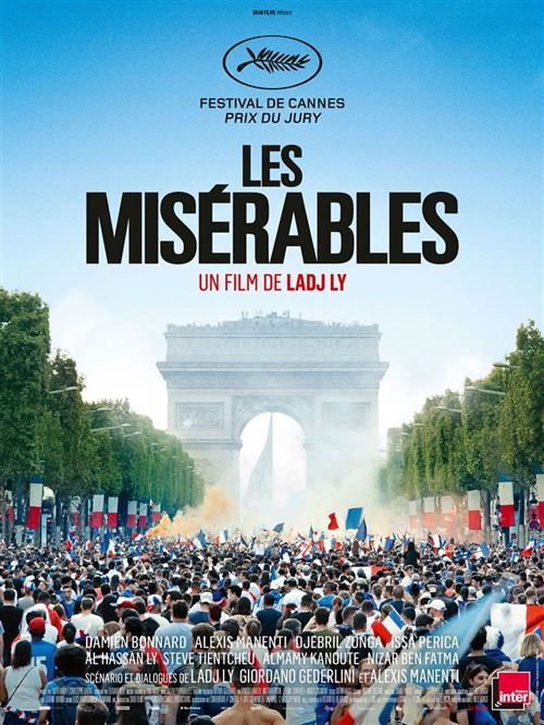 Les Misérables - 2019 - Damien Bonnard, Alexis Manenti - 116x158cm - Affiche de cinéma originale pliée État correct - N/A reconditionné disponible sur Fnac