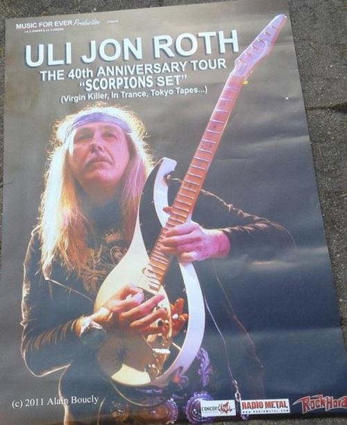 Uli Jon Roth - 70x100 cm - AFFICHE / POSTER État correct - N/A reconditionné disponible sur Fnac