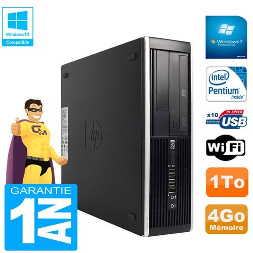 Acheter Pc hp compaq pro 6300 sff g630 ram 4go disque 1to graveur dvd wifi w7 État correct - 119,00 € Pc hp compaq pro 6300 sff g630 ram 4go disque 1to graveur dvd wifi w7 État correct - reconditionné disponible sur Fnac
