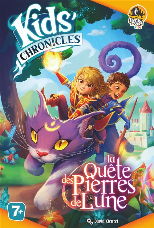 Jeu d'enquête Lucky Duck Games Kids Chronicles La quête des Pierres de Lune État correct - Lucky Duck Games reconditionné disponible sur Fnac