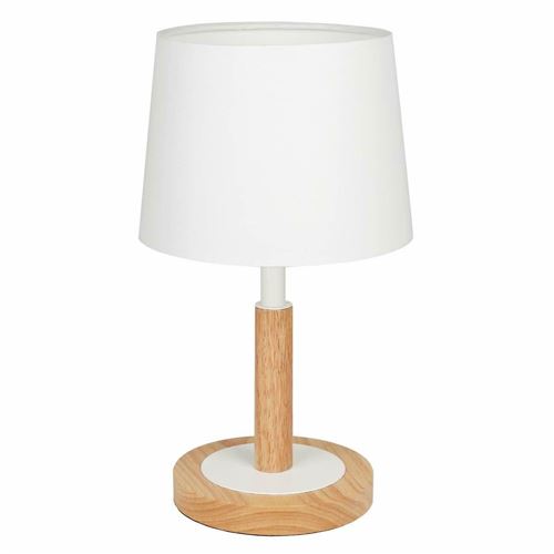 tomons Lampe de Chevet Dimmable LED en Bois, Lumière de Lecture, Luminaire Chambre pour Enfants Style Moderne Confortable pour Les Yeux - Blanc État correct - N/A reconditionné disponible sur Fnac