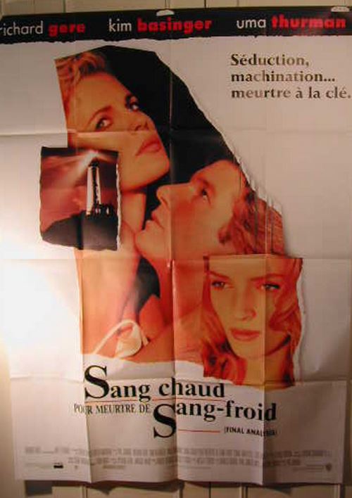 Sang chaud Sang froid - affiche pliée - 116x158 cm - AFFICHE / POSTER État correct - N/A reconditionné disponible sur Fnac