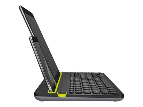 Clavier Logitech K480 Bluetooth Noir et Jaune État correct - Logitech reconditionné disponible sur Fnac