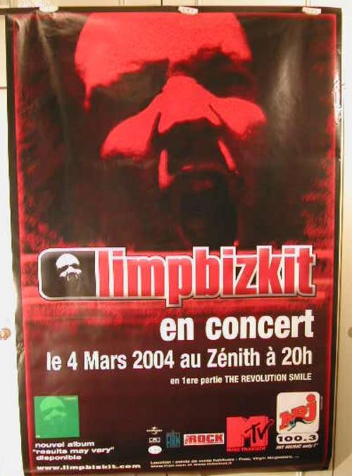 Acheter Limp Bizkit - 100x150 cm - AFFICHE / POSTER État correct - 17,99 € Limp Bizkit - 100x150 cm - AFFICHE / POSTER État correct - N/A reconditionné disponible sur Fnac