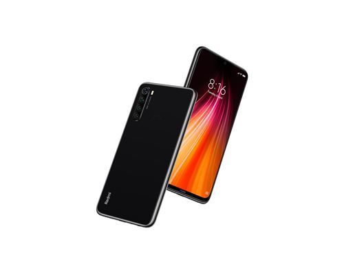 Xiaomi Redmi Note 8 - 4G smartphone - double SIM - RAM 4 Go / Mémoire interne 64 Go - microSD slot - Écran LCD - 6.3"" - 2340 x 1080 pixels - 4x caméras arrière 48 MP, 8 MP, 2 MP, 2 MP - front camera 13 MP - noir spatial État correct - Xiaomi reconditionné disponible sur Fnac