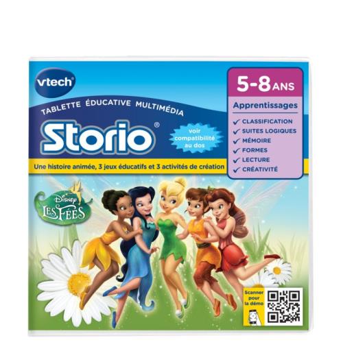 Jeu Storio Vtech Les Fées Disney État correct - Disney reconditionné disponible sur Fnac