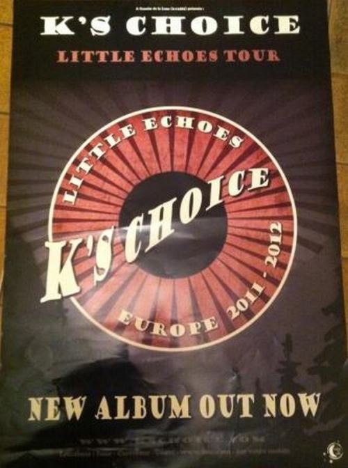 K'S Choice - 70x100 cm - AFFICHE / POSTER État correct - N/A reconditionné disponible sur Fnac