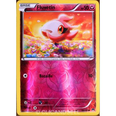 Acheter carte Pokémon 84/122 Fluvetin 50 PV - REVERSE XY - Rupture Turbo NEUF FR État correct - 16,00 € carte Pokémon 84/122 Fluvetin 50 PV - REVERSE XY - Rupture Turbo NEUF FR État correct - Pokémon reconditionné disponible sur Fnac