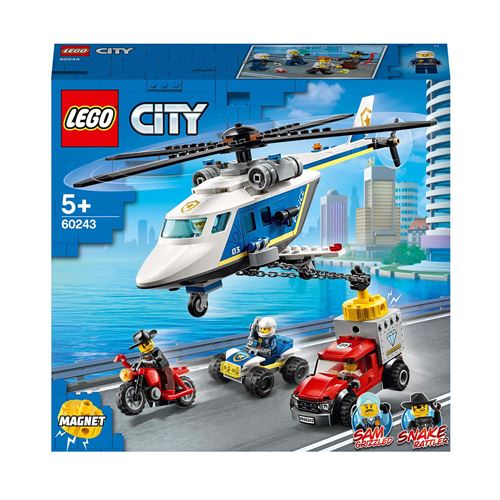 LEGO® City Police 60243 L'arrestation en hélicoptère État correct - Lego City reconditionné disponible sur Fnac