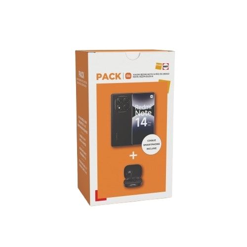 Acheter Pack Smartphone Xiaomi Redmi Note 14 Pro 6,67"" 5G Double nano SIM 256 Go Noir + Redmi buds 6 Noir État correct - 395,99 € Pack Smartphone Xiaomi Redmi Note 14 Pro 6,67"" 5G Double nano SIM 256 Go Noir + Redmi buds 6 Noir État correct - Xiaomi reconditionné disponible sur Fnac
