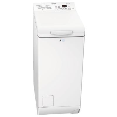 AEG LAVAMAT L61261TL - Machine à laver - largeur : 40 cm - profondeur : 60 cm - hauteur : 89 cm - chargement par le dessus - 42 litres - 6 kg - 1200 tours/min État correct - AEG reconditionné disponible sur Fnac