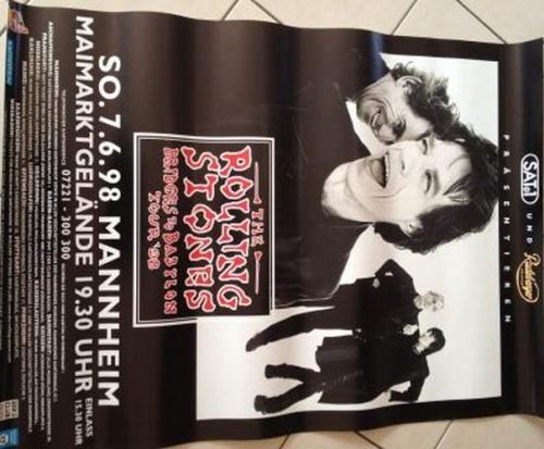 Rolling Stones - 85x120 cm - AFFICHE / POSTER État correct - N/A reconditionné disponible sur Fnac