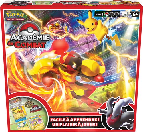 Acheter Coffret Pokémon Académie de Combat V3 État correct - 13,00 € Coffret Pokémon Académie de Combat V3 État correct - Pokémon reconditionné disponible sur Fnac