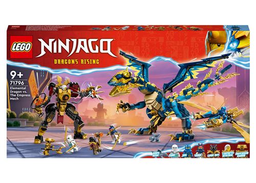 LEGO® Ninjago 71796 Le dragon élémentaire contre le robot de l’impératrice État correct - LEGO Ninjago reconditionné disponible sur Fnac