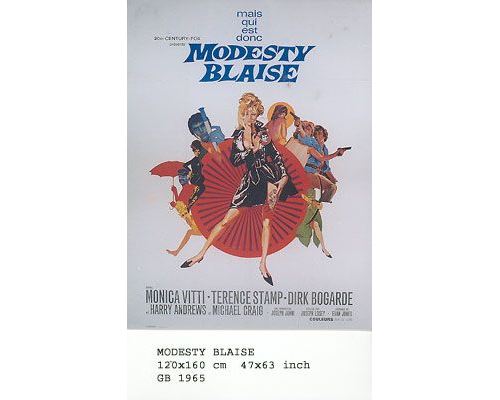 Acheter Modesty Blaise AFFICHE CINEMA ORIGINALE État correct - 127,99 € Modesty Blaise AFFICHE CINEMA ORIGINALE État correct - N/A reconditionné disponible sur Fnac