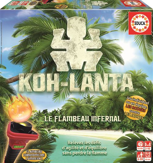 Acheter Jeu de société Educa Borrás Koh Lanta État correct - 29,93 € Jeu de société Educa Borrás Koh Lanta État correct - Educa Borras reconditionné disponible sur Fnac