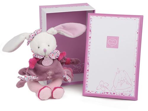 Hochet Doudou et Compagnie Cerise le Lapin Rose 19 cm État correct - Doudou et Compagnie reconditionné disponible sur Fnac