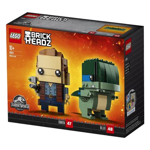 Acheter LEGO® Brickheadz 41614 Owen et Blue État correct - 35,29 € LEGO® Brickheadz 41614 Owen et Blue État correct - Lego reconditionné disponible sur Fnac