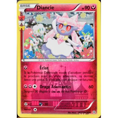 Acheter carte Pokémon RC22 Diancie 90 PV État correct - 16,00 € carte Pokémon RC22 Diancie 90 PV État correct - reconditionné disponible sur Fnac