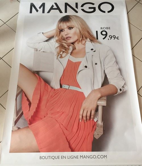 Kate MOSS - 120x175 cm - AFFICHE / POSTER État correct - N/A reconditionné disponible sur Fnac