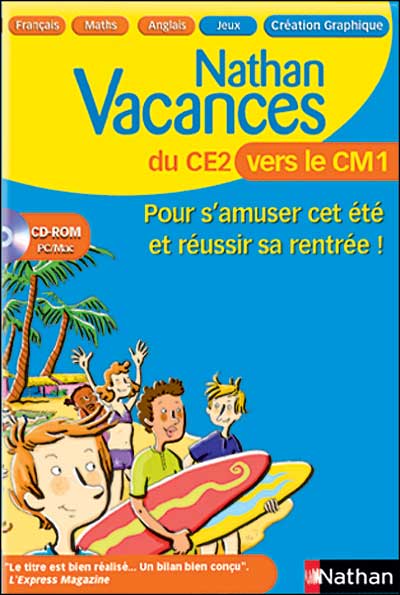 Nathan Vacances du CE2 vers le CM1 État correct - Mindscape France reconditionné disponible sur Fnac