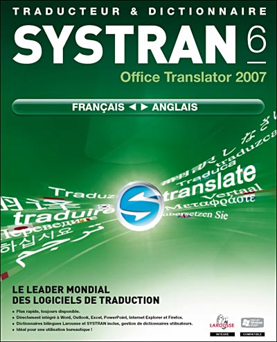 Systran 6 Office Translator 2007 - Francais  Anglais État correct - N/A reconditionné disponible sur Fnac