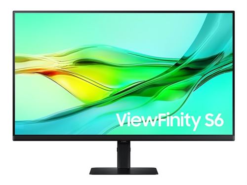 Samsung ViewFinity S6 S32D604UAU - S60UD Series - écran LED - USB - 32"" (31.5"" visualisable) - 2560 x 1440 QHD @ 100 Hz - IPS - 350 cd/m² - 1000:1 - HDR10 - 5 ms - HDMI, 2xDisplayPort, USB-C - noir État correct - N/A reconditionné disponible sur Fnac