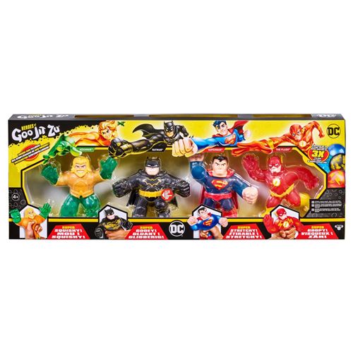Acheter Pack de 4 figurines Goo Jit Zu DC Comics État correct - 26,00 € Pack de 4 figurines Goo Jit Zu DC Comics État correct - Goo Jit Zu reconditionné disponible sur Fnac
