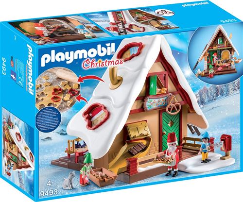 Playmobil Christmas 9493 Atelier de biscuit du Père Noël avec moules État correct - Playmobil reconditionné disponible sur Fnac