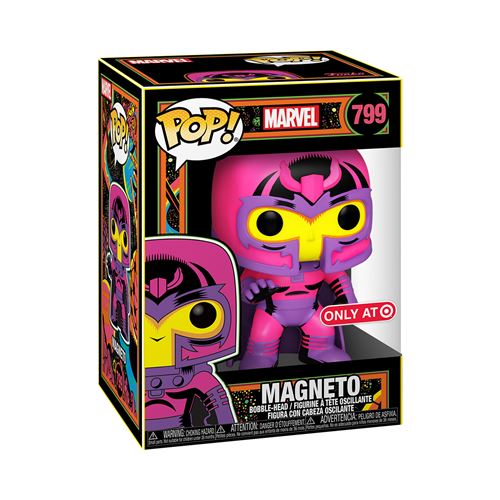 Figurine Funko Pop Marvel Black Light Magneto État correct - Funko reconditionné disponible sur Fnac
