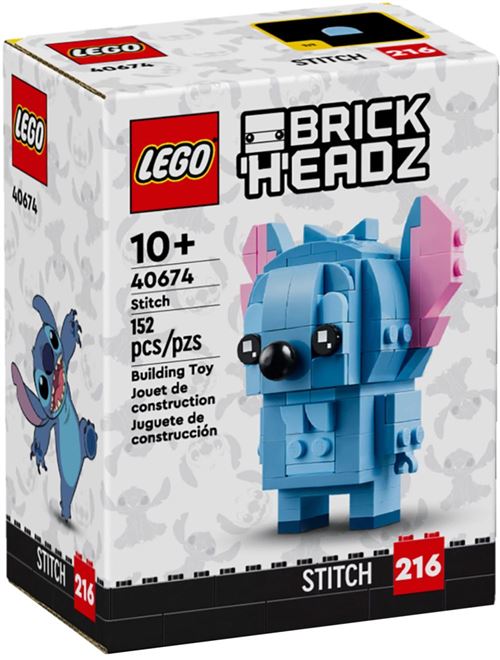 LEGO® BrickHeadz™ 40674 Stitch État correct - N/A reconditionné disponible sur Fnac