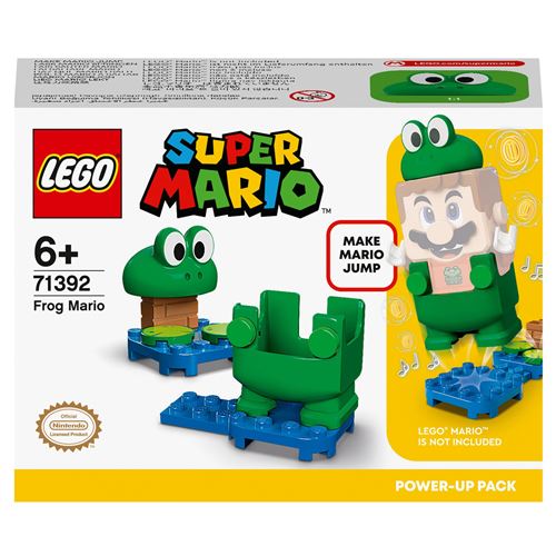 Acheter LEGO® Super Mario™ 71392 Pack de Puissance Mario Grenouille État correct - 35,57 € LEGO® Super Mario™ 71392 Pack de Puissance Mario Grenouille État correct - LEGO Super Mario reconditionné disponible sur Fnac