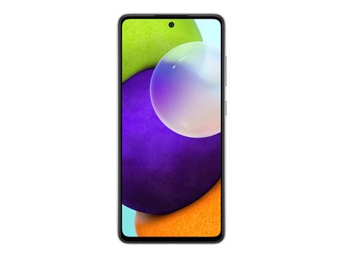 Samsung Galaxy A52 - Enterprise Edition - 4G smartphone - double SIM - RAM 6 Go / Mémoire interne 128 Go - microSD slot - écran OEL - 6.5"" - 2400 x 1080 pixels - 4x caméras arrière 64 MP, 12 MP, 5 MP, 5 MP - front camera 32 MP - noir génial État correct - N/A reconditionné disponible sur Fnac