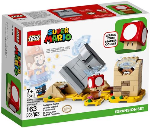 LEGO® Super Mario™ 40414 Topi Taupe et Super champignon Ensemble d'extension État correct - N/A reconditionné disponible sur Fnac