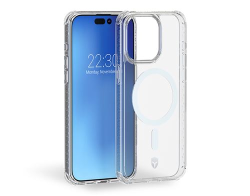 Acheter Coque renforcée Forcecase Magsafe iPhone 15 Pro Max - Transparent État correct - 17,99 € Coque renforcée Forcecase Magsafe iPhone 15 Pro Max - Transparent État correct - Big Ben Connected reconditionné disponible sur Fnac
