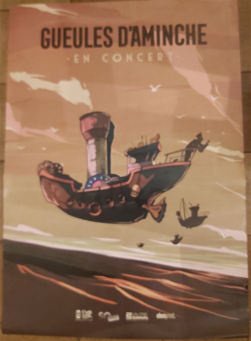 Acheter Gueules d'Aminche - en Concert - 60x84cm - Affiche État correct - 11,99 € Gueules d'Aminche - en Concert - 60x84cm - Affiche État correct - N/A reconditionné disponible sur Fnac