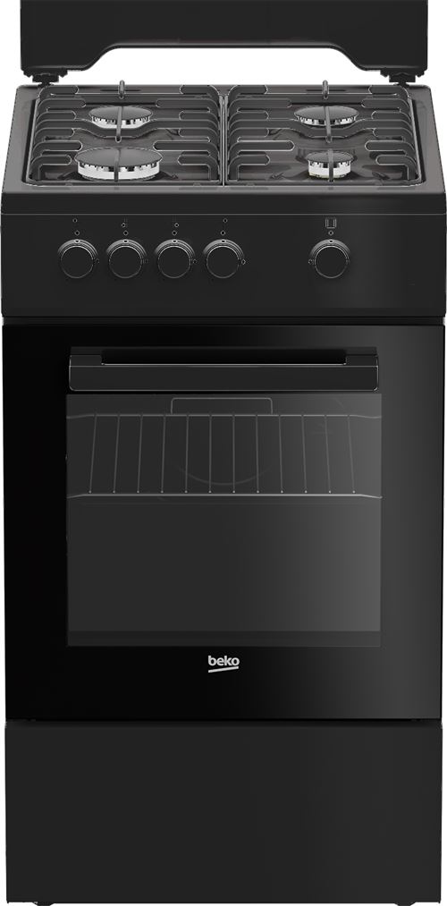 Gazinière Beko FSG522DBC 68 L Noir État correct - Beko reconditionné disponible sur Fnac