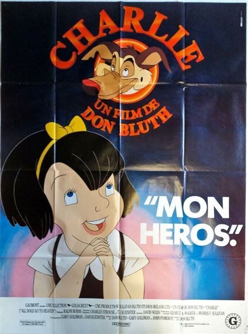 Acheter Affiche de Cinéma Originale - CHARLIE MON HEROS - 1990 - don Bluth - 120x160cm État correct - 17,99 € Affiche de Cinéma Originale - CHARLIE MON HEROS - 1990 - don Bluth - 120x160cm État correct - N/A reconditionné disponible sur Fnac