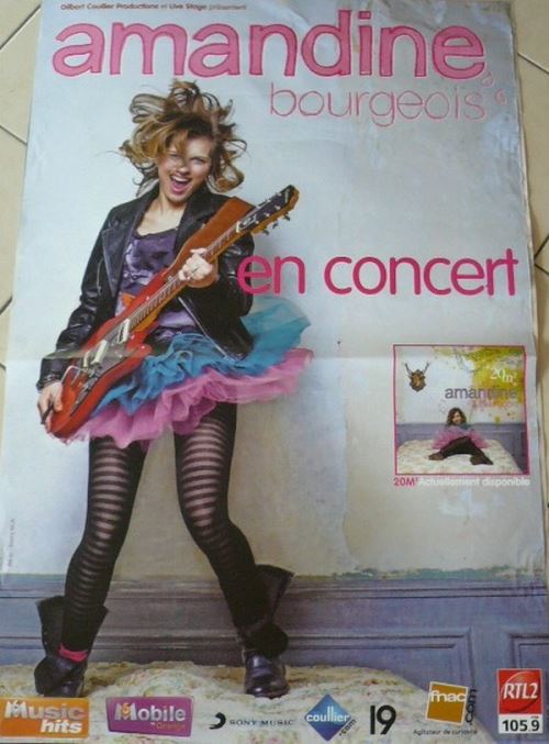 Amandine BOURGEOIS - 80x120 cm - AFFICHE / POSTER État correct - N/A reconditionné disponible sur Fnac