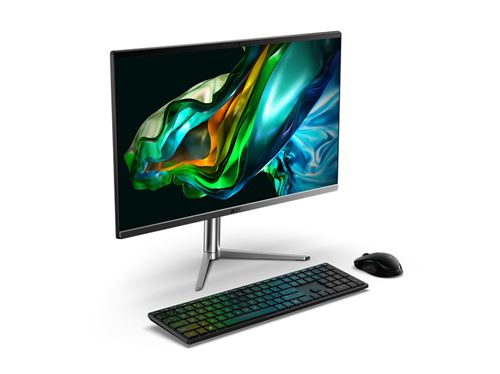 PC tout-en-un Acer Aspire C24-1300 23,8"" AMD Ryzen™ 3 8 Go RAM 512 Go Argent État correct - Acer reconditionné disponible sur Fnac