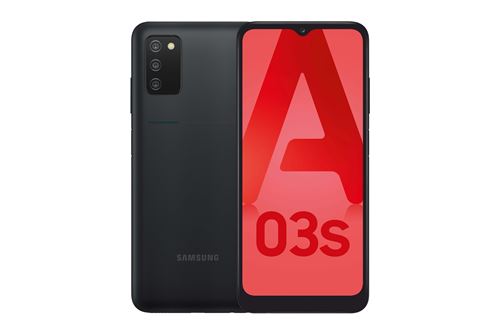 Smartphone Samsung Galaxy A03s 6.5"" Double SIM 32 Go Noir État correct - Samsung reconditionné disponible sur Fnac