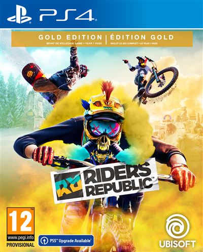 Acheter Riders Republic Edition Gold PS4 État correct - 52,43 € Riders Republic Edition Gold PS4 État correct - Ubisoft reconditionné disponible sur Fnac