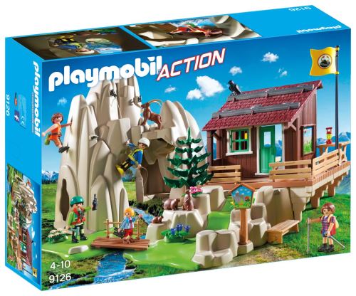 Playmobil Action 9126 Rocher d'escalade avec espace d'accueil État correct - Playmobil reconditionné disponible sur Fnac